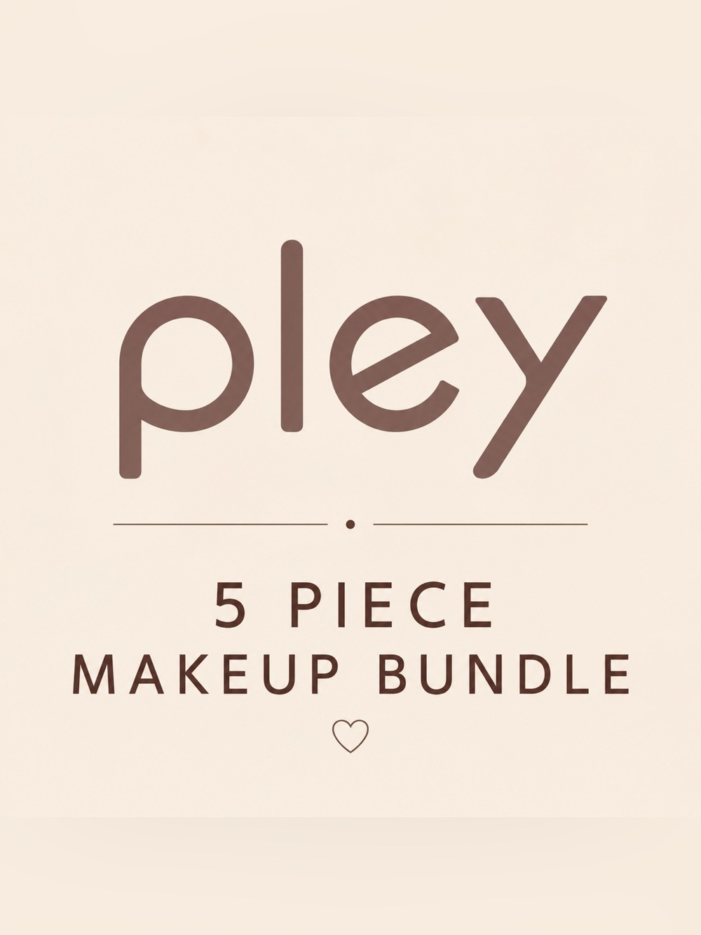 Pley 5-Piece Makeup Bundle